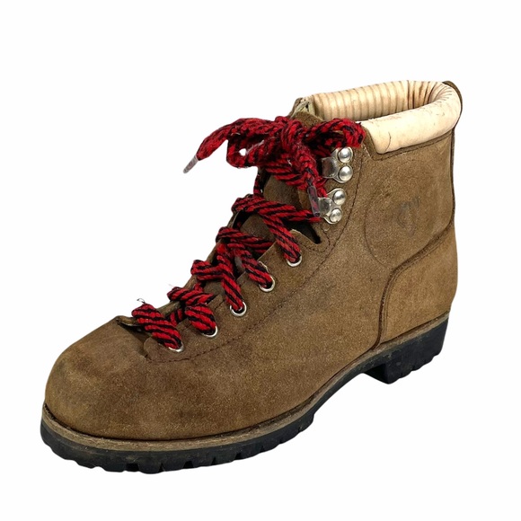 Vasque Mountaineering Boots Suede Leather Womens 7 7508 Mountain Climbing Hiking - Picture 1 of 10
